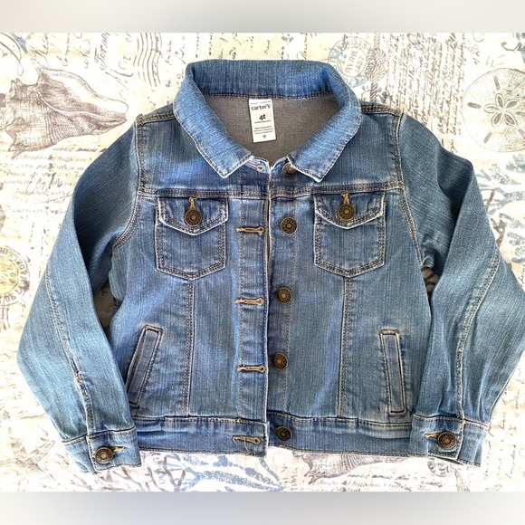 Carter's Other - Carter's  Blue Jean Denim Jacket Medium Wash 4T